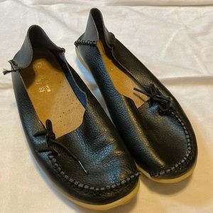 Fashion shoes loafers black size 40EU